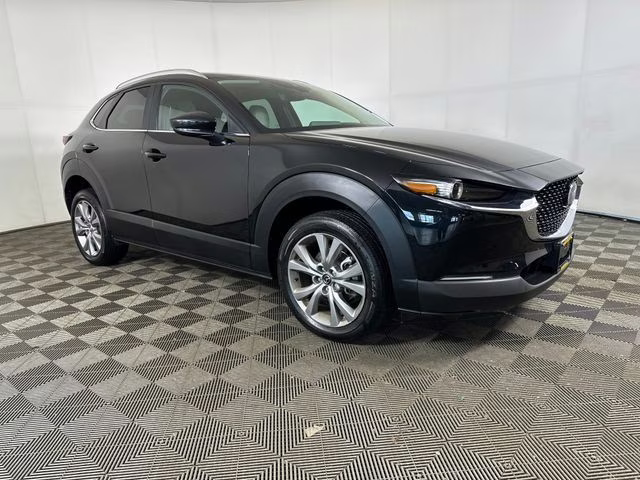 2023 Jet Black Mica Mazda CX-30 2.5 S Preferred Package AWD SUV