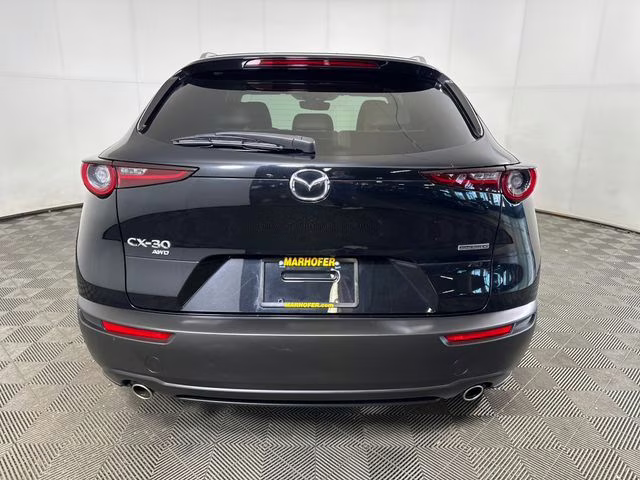 2023 Jet Black Mica Mazda CX-30 2.5 S Preferred Package AWD SUV