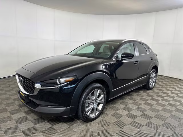 2023 Jet Black Mica Mazda CX-30 2.5 S Preferred Package AWD SUV