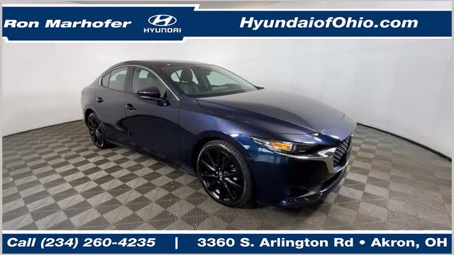 2024 Deep Crystal Blue Mica Mazda Mazda3 2.5 S Select Sport FWD Sedan