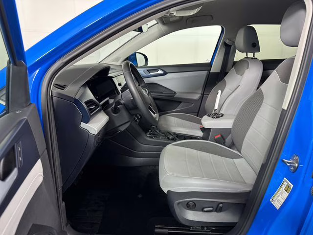 2024 Cornflower Blue Volkswagen Taos 1.5T SE AWD SUV