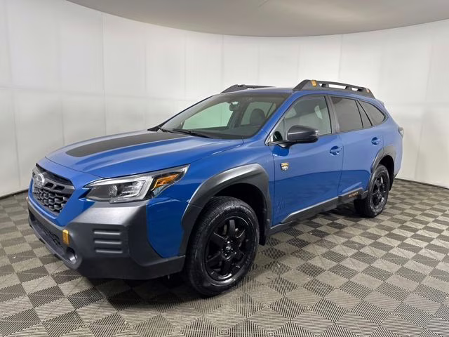 2022 Geyser Blue Subaru Outback Wilderness AWD SUV