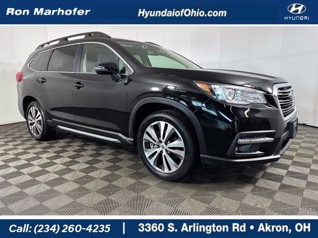 2022 Crystal Black Silica Subaru Ascent Limited AWD SUV