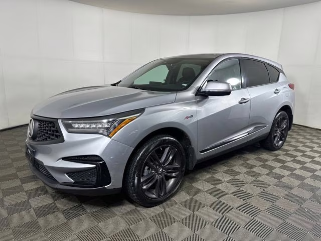 2020 Silver Acura RDX A-Spec Package AWD SUV