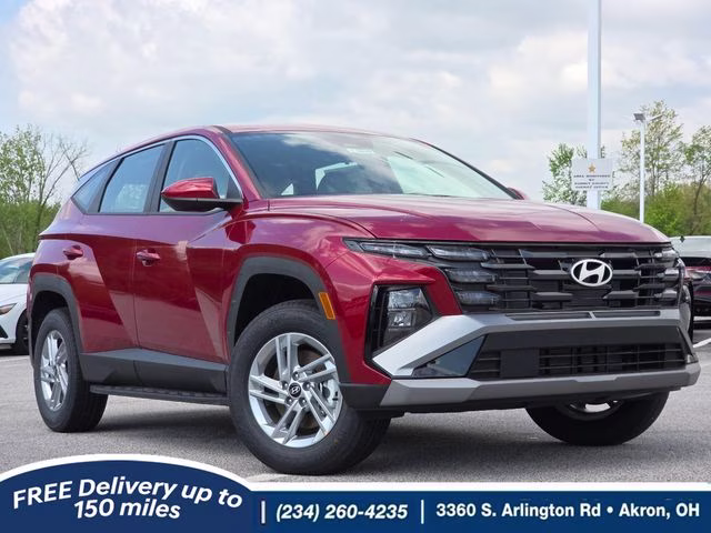 2026 Ultimate Red Hyundai Tucson SE AWD SUV