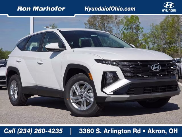 2026 White Pearl Hyundai Tucson SE AWD SUV