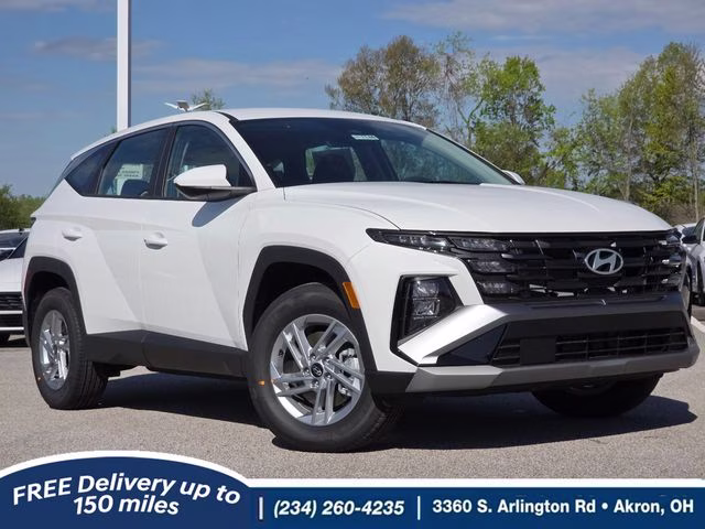 2026 White Pearl Hyundai Tucson SE AWD SUV