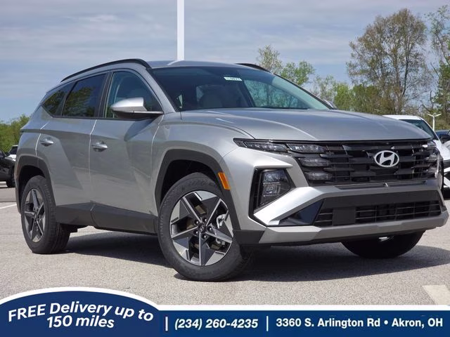 2026 Shimmering Silver Hyundai Tucson SEL AWD SUV
