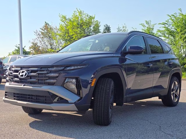 2026 Atlantis Blue Hyundai Tucson SEL AWD SUV