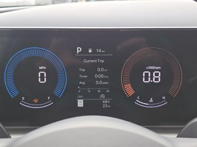2026 Atlantis Blue Hyundai Tucson SEL AWD SUV