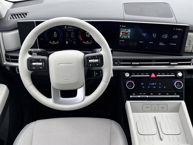 2026 Phantom Black Hyundai Santa Fe Hybrid SE AWD AWD SUV