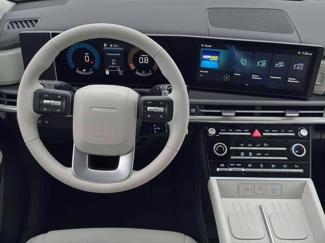 2026 Hampton Gray Hyundai Santa Fe SE AWD SUV