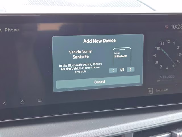 2026 Phantom Black Hyundai Santa Fe Hybrid SEL AWD SUV