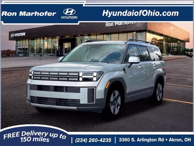 2026 Shimmering Silver Hyundai Santa Fe Hybrid SEL AWD SUV