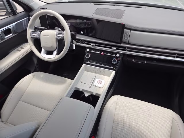 2026 Shimmering Silver Hyundai Santa Fe Hybrid SEL AWD SUV
