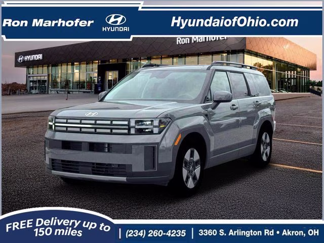 2026 Hampton Gray Hyundai Santa Fe Hybrid SEL AWD SUV