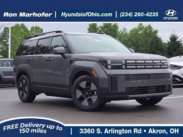 2026 Hampton Gray Hyundai Santa Fe Hybrid SEL AWD SUV
