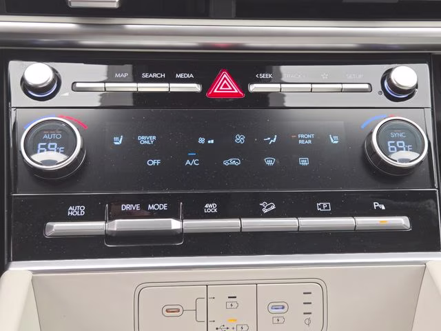 2026 Hampton Gray Hyundai Santa Fe Hybrid SEL AWD SUV