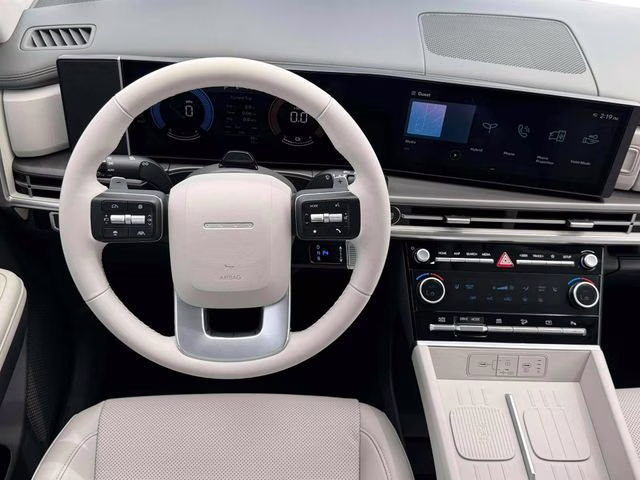 2026 Ecotronic Gray Hyundai Santa Fe Hybrid SEL AWD SUV