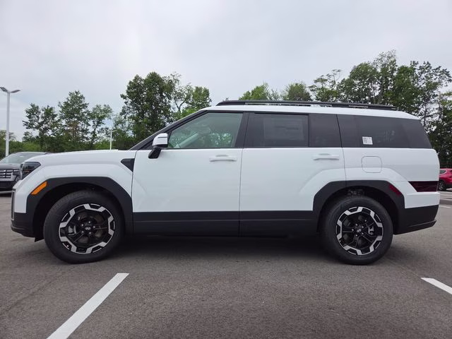 2026 Serenity White Hyundai Santa Fe SEL AWD SUV