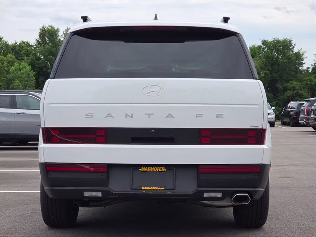 2026 Serenity White Hyundai Santa Fe SEL AWD SUV