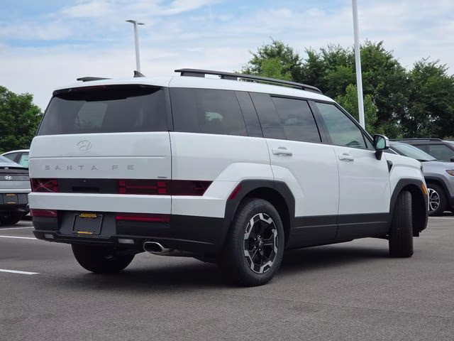 2026 Serenity White Hyundai Santa Fe SEL AWD SUV