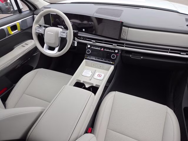2026 Serenity White Hyundai Santa Fe SEL AWD SUV