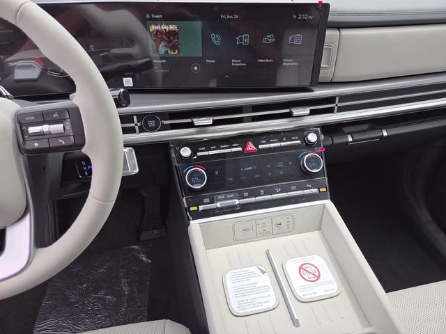 2026 Serenity White Hyundai Santa Fe SEL AWD SUV