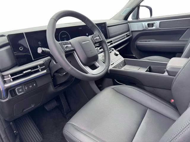 2026 Serenity White Hyundai Santa Fe Hybrid Limited AWD SUV