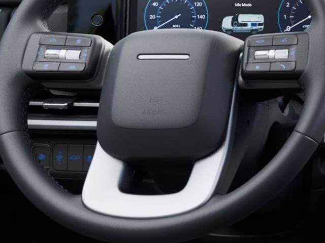2026 Serenity White Hyundai Santa Fe Hybrid Limited AWD SUV