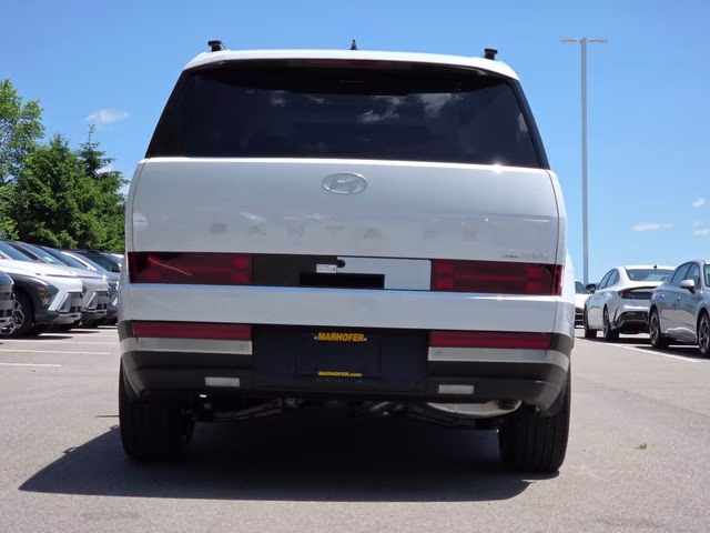 2026 Serenity White Hyundai Santa Fe Hybrid Limited AWD SUV