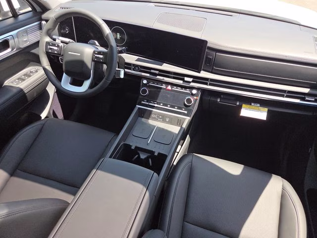 2026 Serenity White Hyundai Santa Fe Hybrid Limited AWD SUV