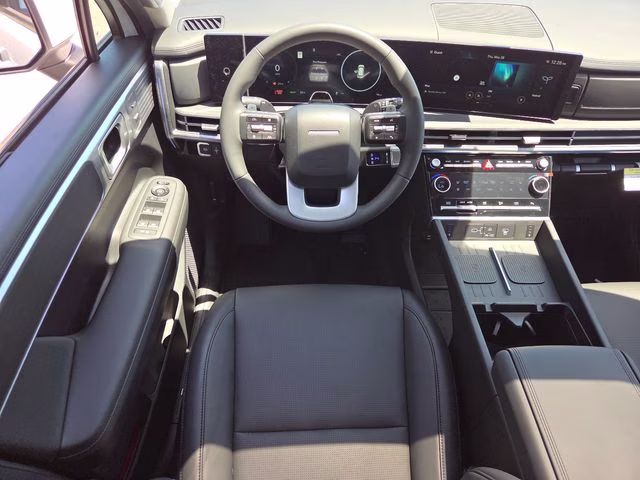 2026 Serenity White Hyundai Santa Fe Hybrid Limited AWD SUV