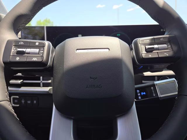 2026 Serenity White Hyundai Santa Fe Hybrid Limited AWD SUV