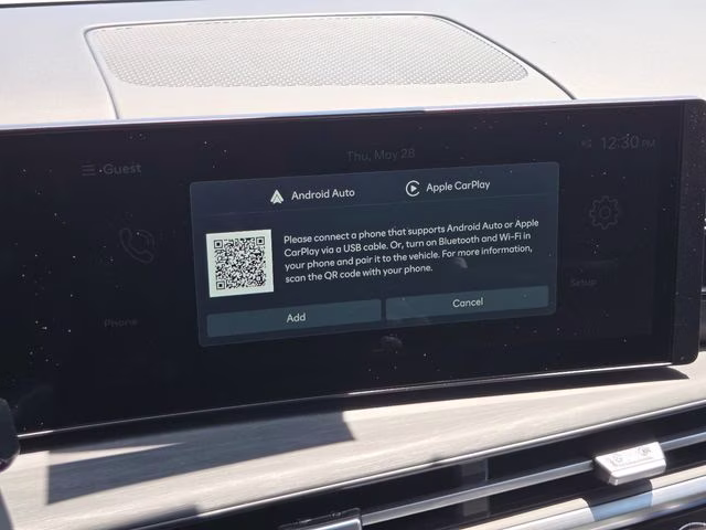 2026 Serenity White Hyundai Santa Fe Hybrid Limited AWD SUV