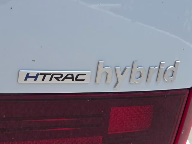 2026 Serenity White Hyundai Santa Fe Hybrid Limited AWD SUV