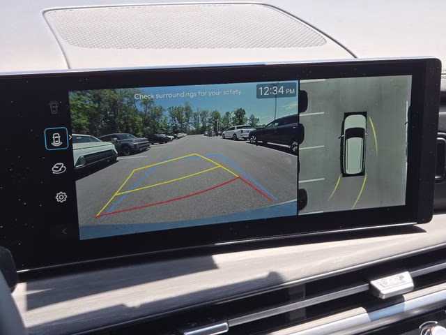 2026 Serenity White Hyundai Santa Fe Hybrid Limited AWD SUV
