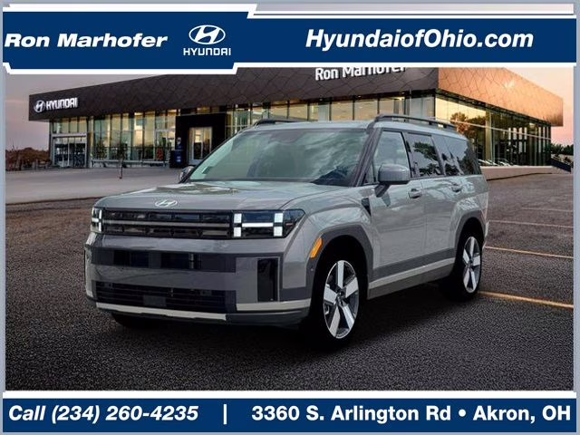 2026 Hampton Gray Hyundai Santa Fe Hybrid Limited AWD SUV