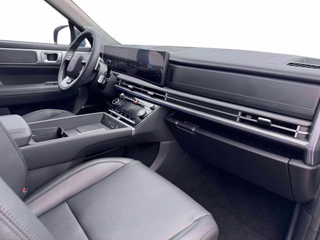 2026 Hampton Gray Hyundai Santa Fe Hybrid Limited AWD SUV