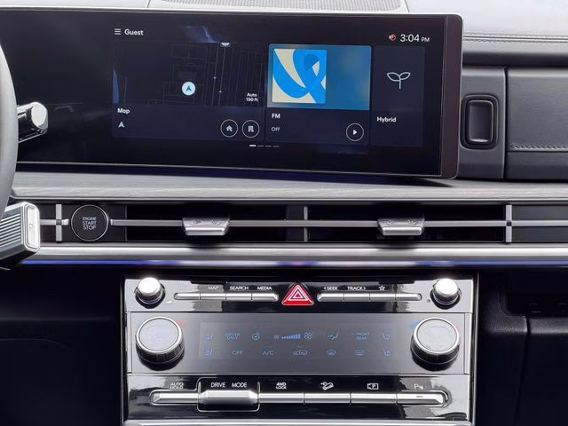2026 Hampton Gray Hyundai Santa Fe Hybrid Limited AWD SUV