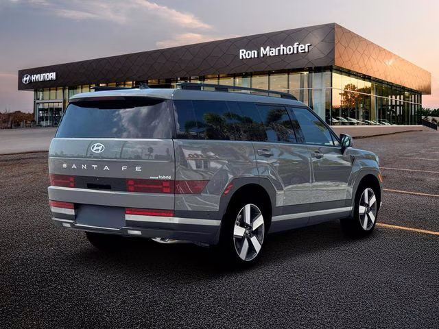 2026 Hampton Gray Hyundai Santa Fe Hybrid Limited AWD SUV
