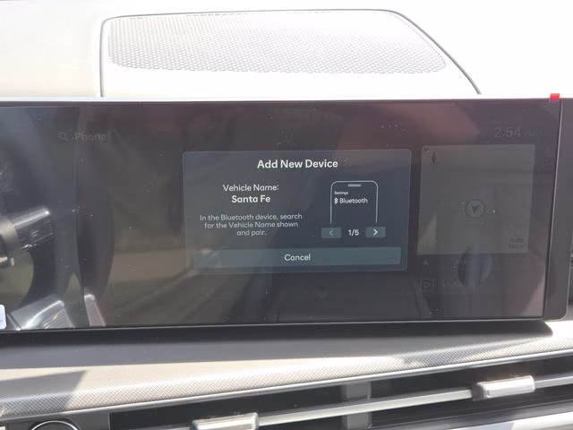 2026 Atlantis Blue Hyundai Santa Fe XRT AWD SUV
