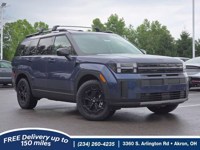 2026 Atlantis Blue Hyundai Santa Fe XRT AWD SUV