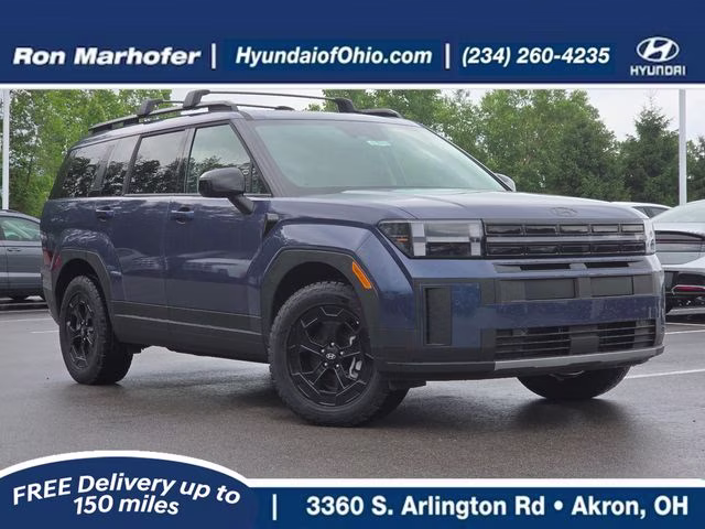 2026 Atlantis Blue Hyundai Santa Fe XRT AWD SUV