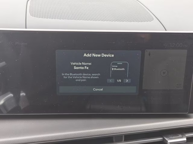 2026 Atlantis Blue Hyundai Santa Fe XRT AWD SUV