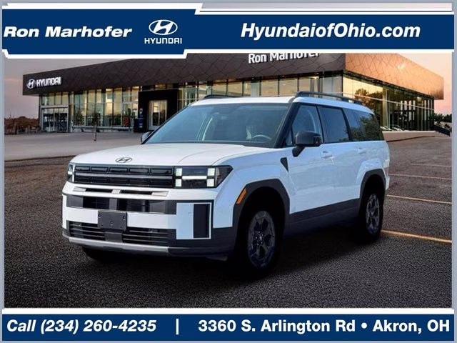 2026 Serenity White Hyundai Santa Fe XRT AWD SUV