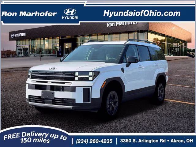 2026 Serenity White Hyundai Santa Fe XRT AWD SUV