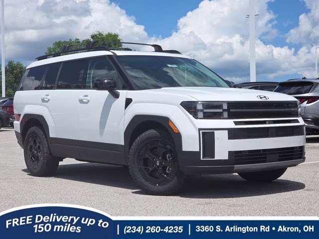 2026 Serenity White Hyundai Santa Fe XRT AWD SUV