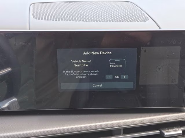 2026 Serenity White Hyundai Santa Fe XRT AWD SUV