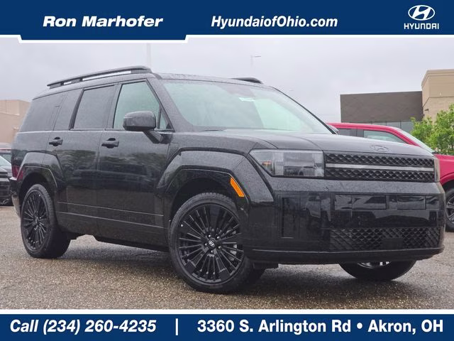 2026 Phantom Black Hyundai Santa Fe Hybrid Calligraphy AWD SUV